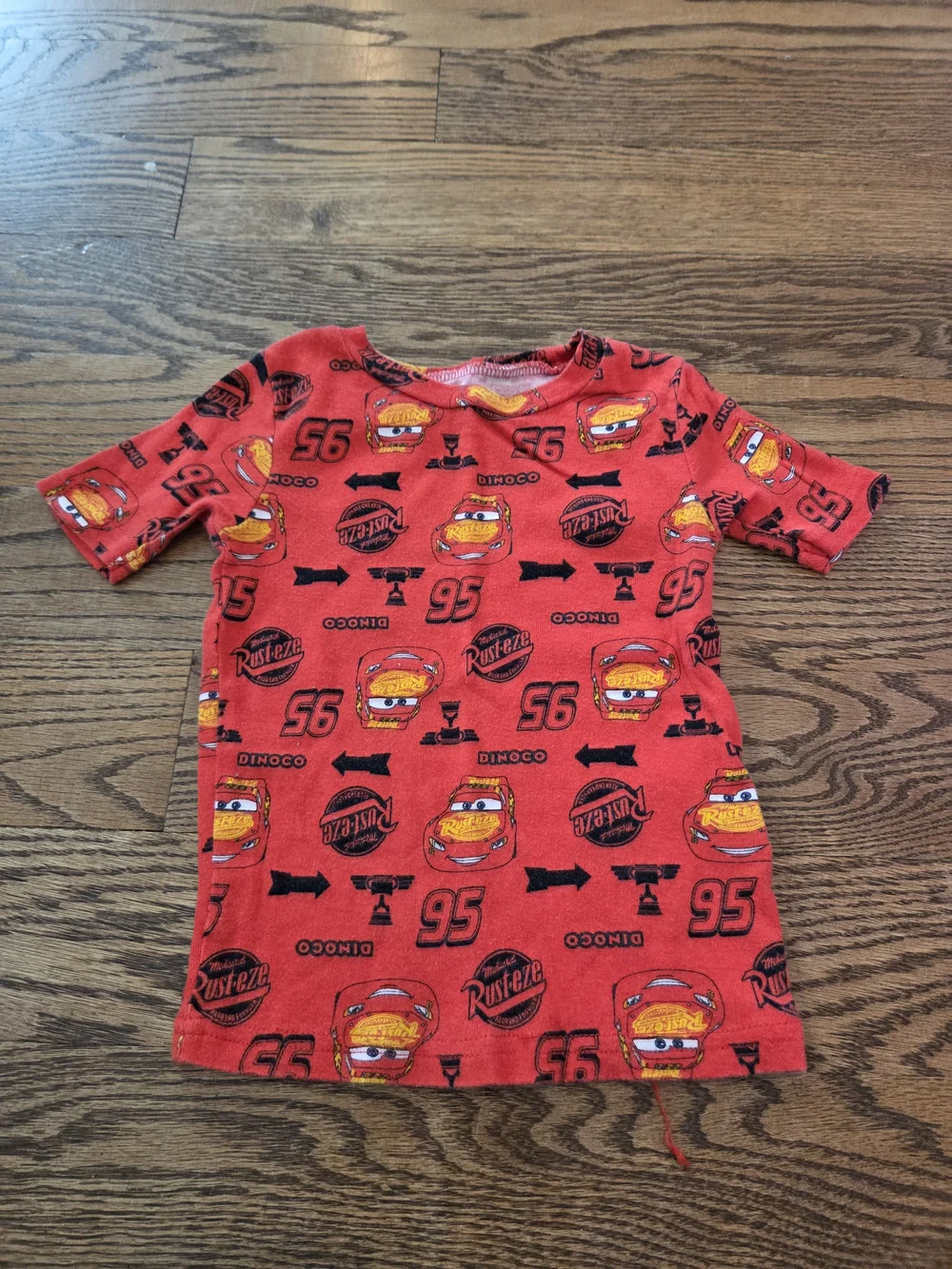 Disney Cars - Lightning McQueen Pajama Set - 2pc Sleepwear - Size 4T